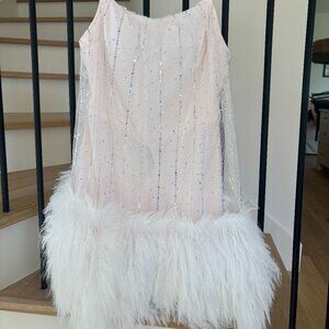 White short party dress - never worn